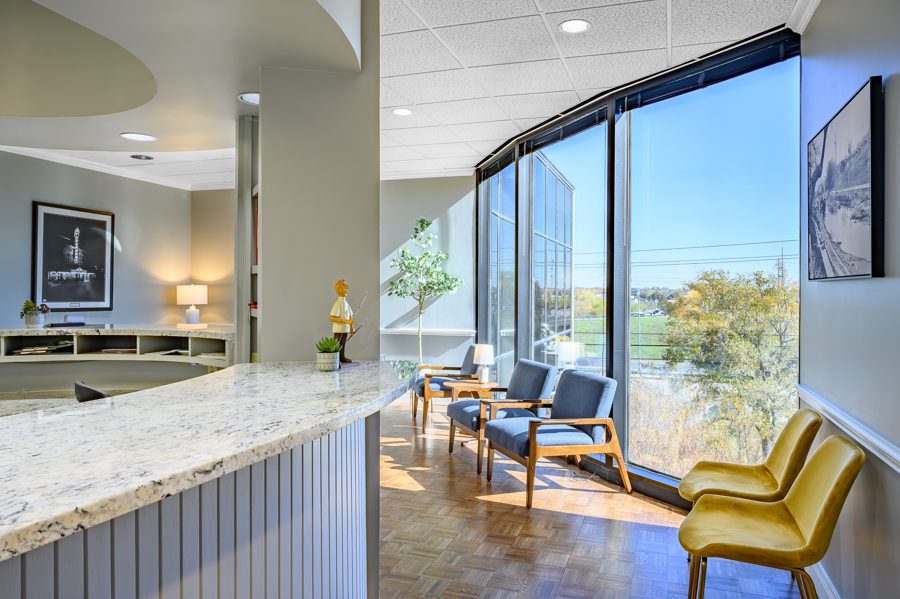 The front desk at Austin Periodontal Associates